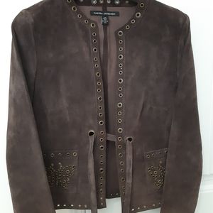 🌸Sandra Angelozzi suede suite🌸